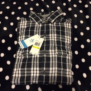 Black and white flannel